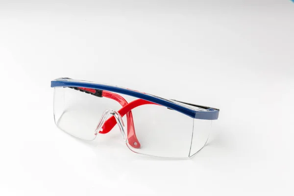 Biztonsági Szemüveg Műanyag Védőszemüveg Szemüvegszerszám — Stock Fotó