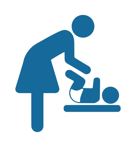 Symbol Lub Logo Toalecie Priorytetowej — Wektor stockowy