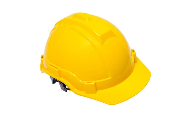 Casco Seguridad Aislado Sobre Fondo Blanco Accesorios Protección Para Trabajador — Foto de Stock