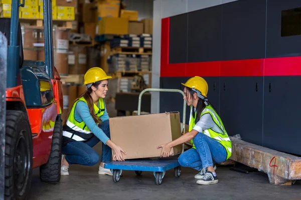 Warehouse Worker Delivery Workers City — Stockfoto
