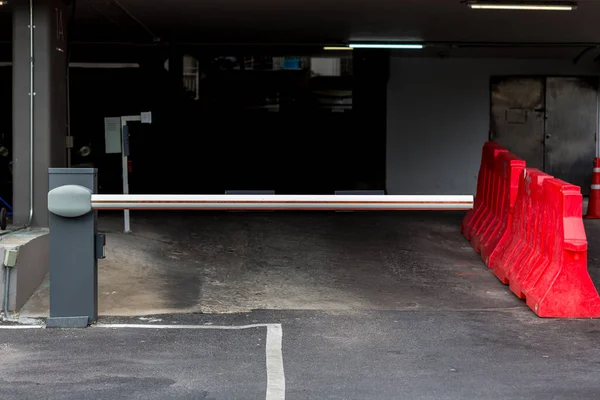 Car Park Barrier Automatic Entry System Security System Building Access — Stock Photo, Image