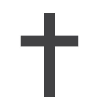 Çapraz din sembolü kavramı. İsa 'nın haç sembolü. Paskalya sembolü