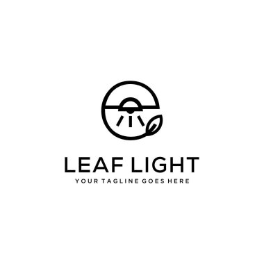 Görüntü harfi E ampul vektör logosu sanat eko enerji elektrik logosu tasarımı