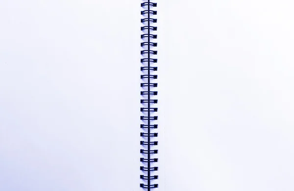 Blank Notebook isolated on the white background — Stock Photo, Image