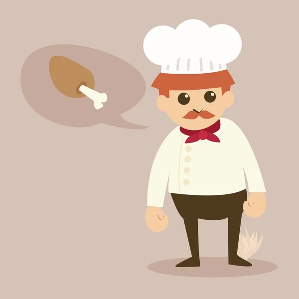 Cartoon chef — Stock Photo, Image