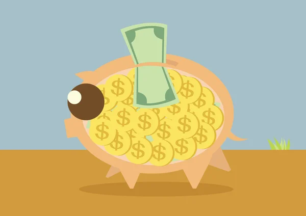 Saving piggy bank — Stock Photo, Image
