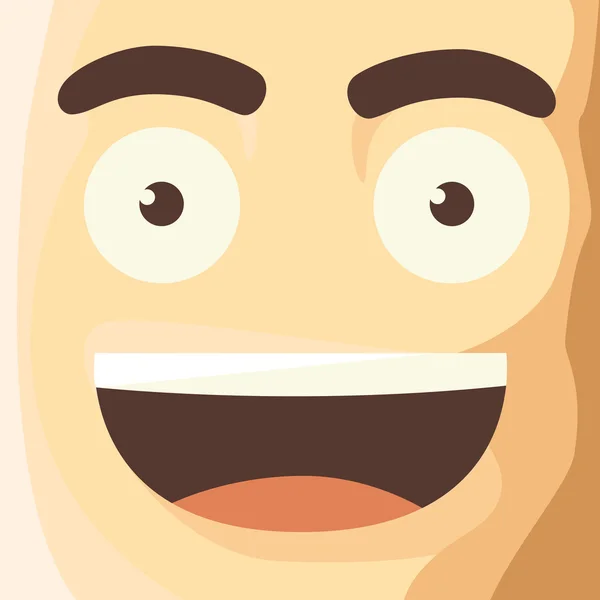 karakter komik karikatür. Avatar.
