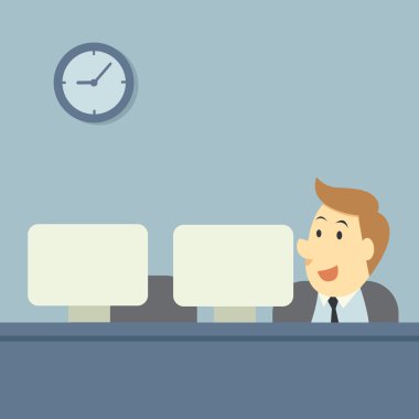 Ofis çalışanları, kendi bilgisayar