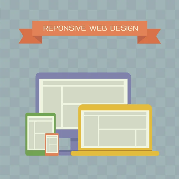 Responsive Web Design — Stock Photo, Image
