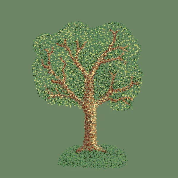 Punto de árbol — Vector de stock