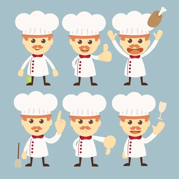 Carácter de chef — Archivo Imágenes Vectoriales