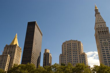 Flatiron İlçe, new york klasik ve modern binalar