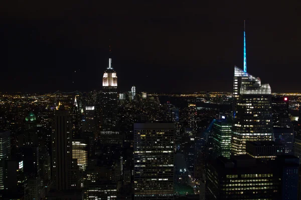 New York in der Nacht — Stockfoto