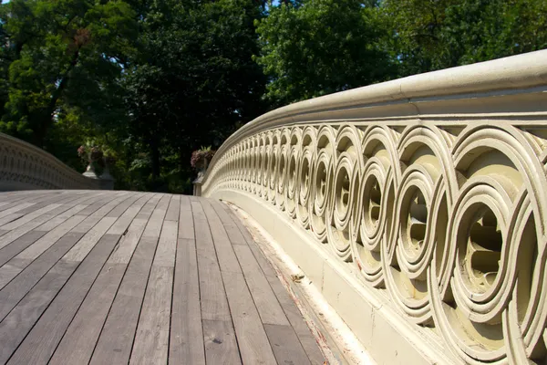 Łuk mostu, central park, Nowy Jork — Zdjęcie stockowe