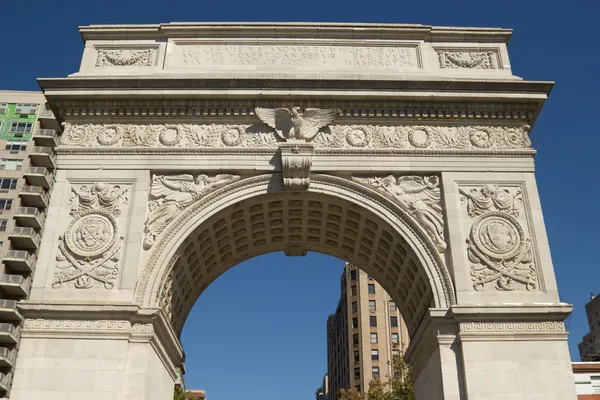 Washington Sq. Park Triumphal Arch, Nueva York —  Fotos de Stock