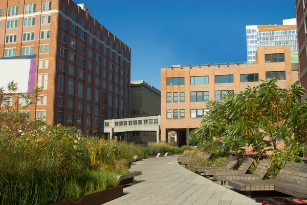 High Line Park in Chelsea, New York — Stock Photo, Image