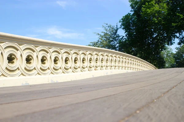 Ponte Bow, Central Park, Nova Iorque — Fotografia de Stock