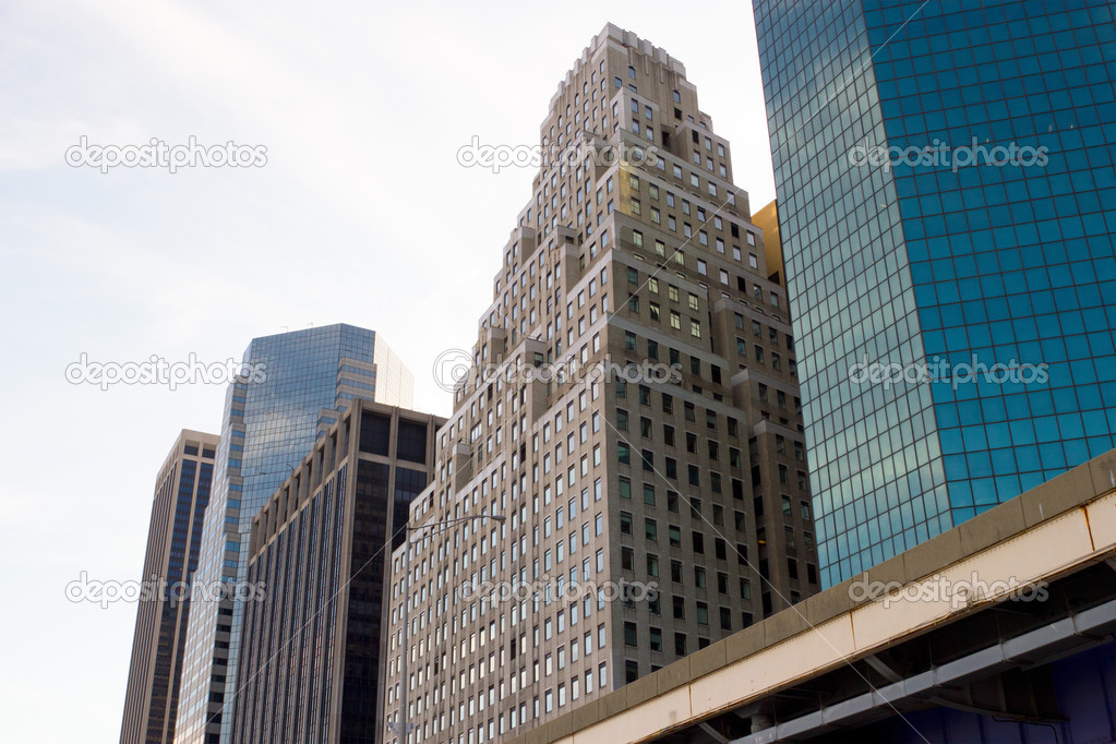 Financial District buildings, New York