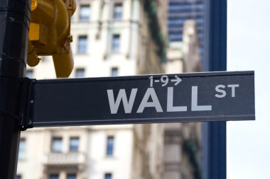 Wall St işareti, new york