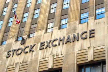 Stock Exchange, New York clipart