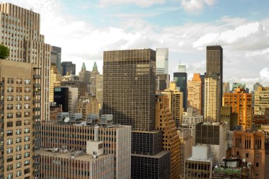 Midtown east side çatıları, new york