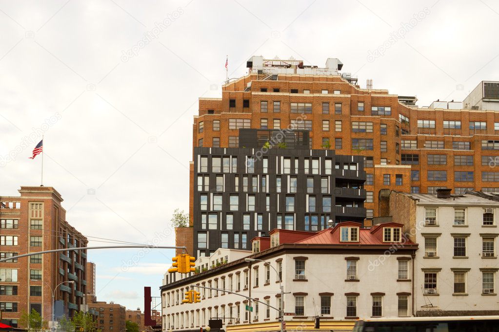 Modern Chelsea buildings, New York