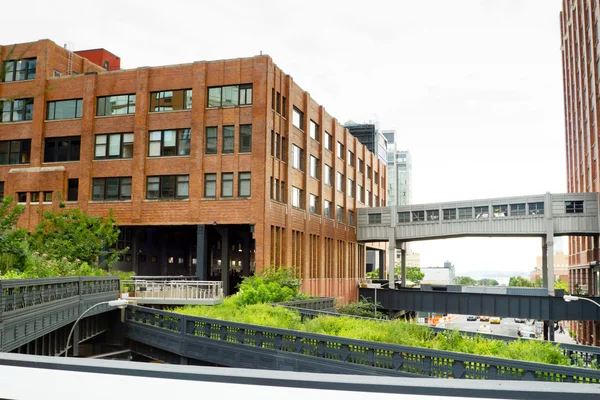 High Line Park em Nova York — Fotografia de Stock