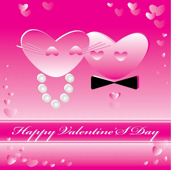 Happy valentine s day — Stock Vector