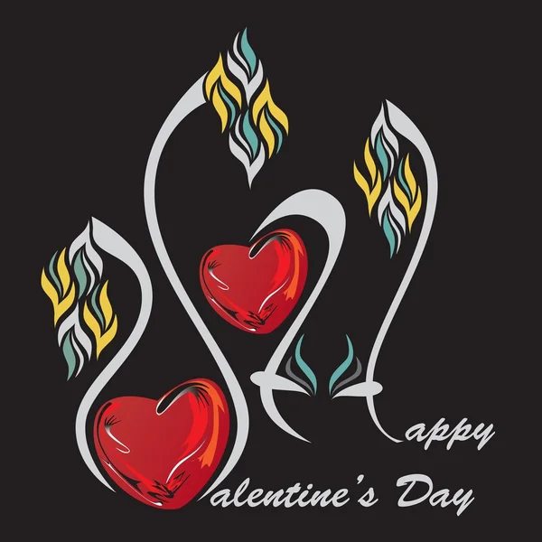 Happy valentine — Stockvector