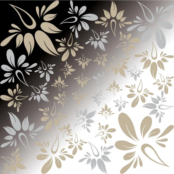 Abstract floral achtergrond (eps10) — Stockvector