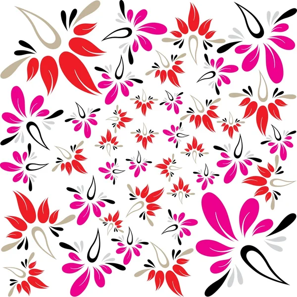 Fond floral abstrait (eps10 ) — Image vectorielle