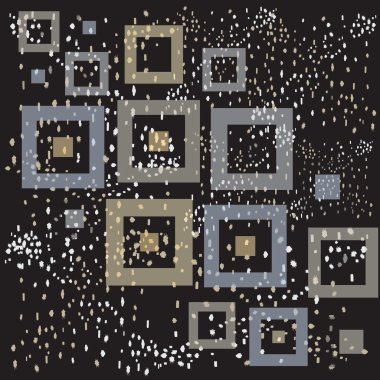 Retro kesintisiz geometrik desen (eps)