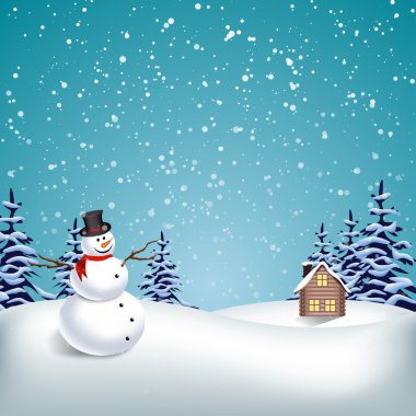 Kış Noel Arkaplanı