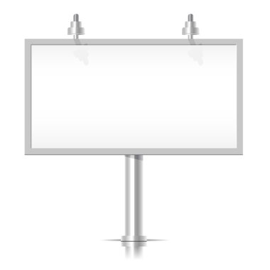 Beyaz bilboard