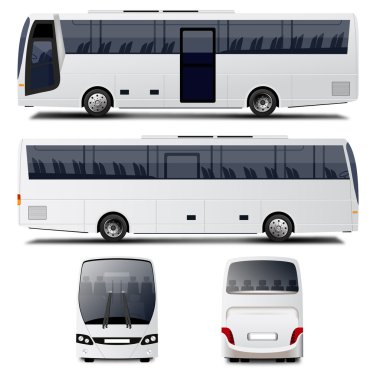 vektör şehir otobüs