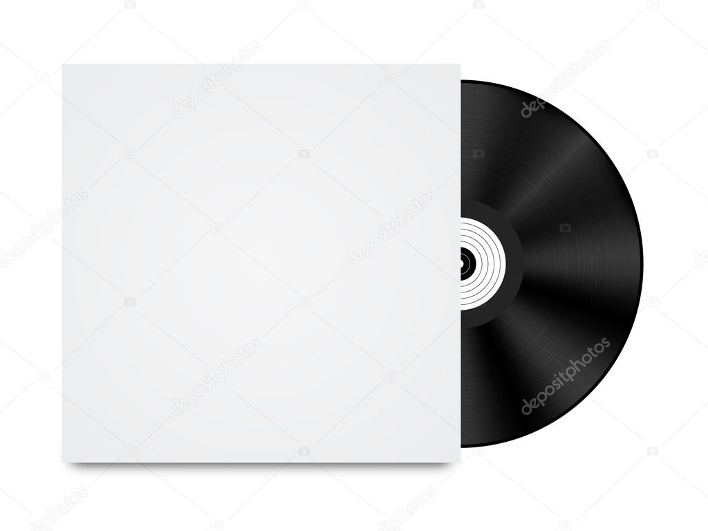 Vinyl Record in Envelope