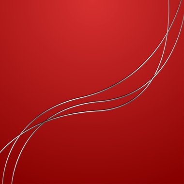 metal çizgili kırmızı bir arka plan