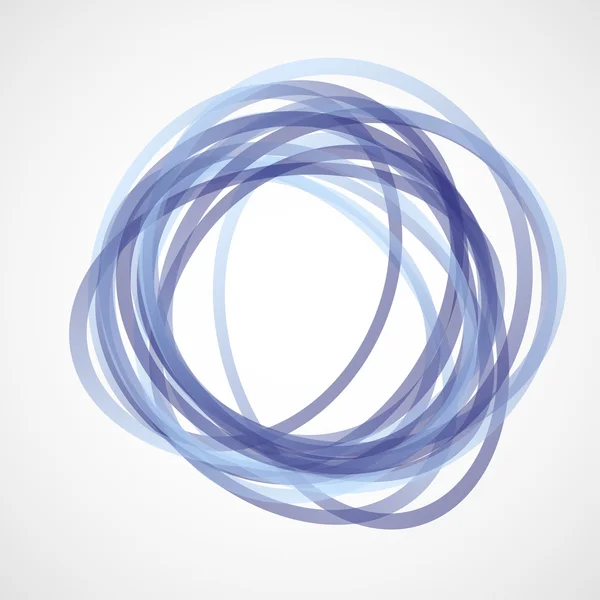 Blauwe cirkels — Stockvector