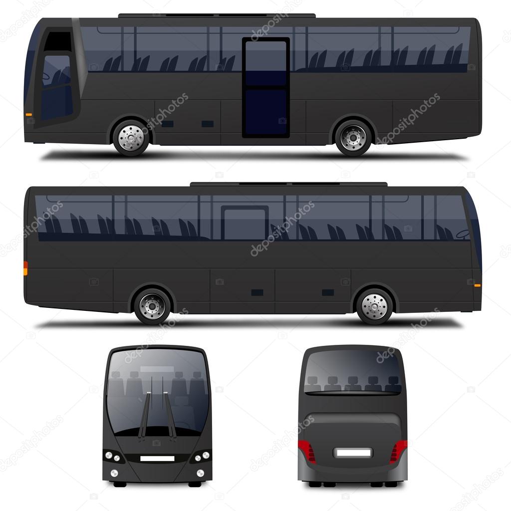 Background of buses