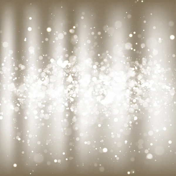 Illustration of Bokeh Christmas Background — Stock Vector