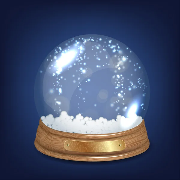 Illustration of Snow globe