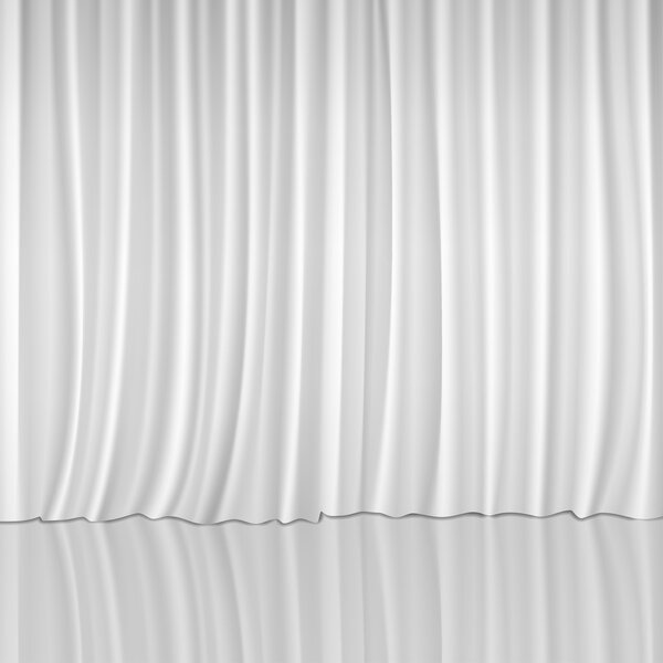 белый занавес
