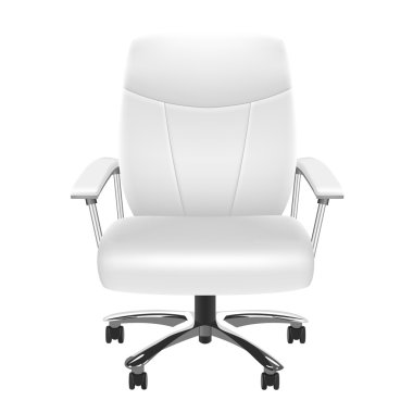 Beyaz ofis koltuğu