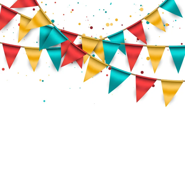 Confetti Antecedentes — Vector de stock