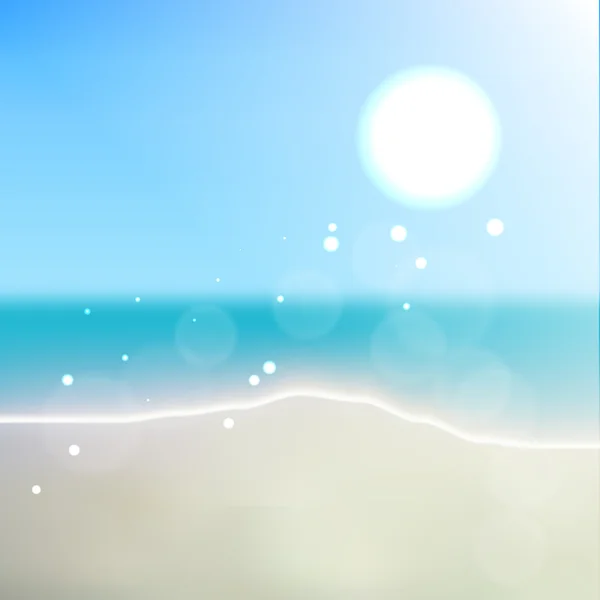 Summer Beach — Stock Vector