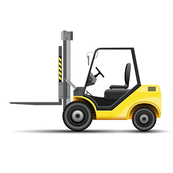 Ikon Forklift - Stok Vektor