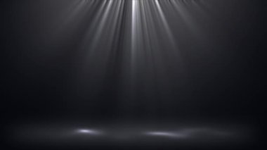 Siyah Arkaplan Döngülü Döngülü Grafiklerde Işık Işıkları