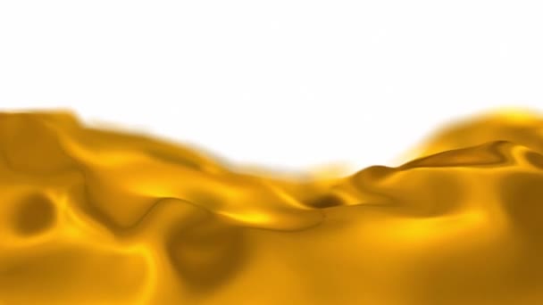 Liquid Gold Loop Motion Graphic — Video Stock