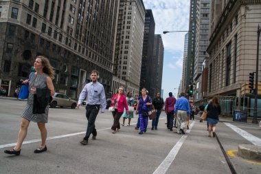Michigan Bulvarı chigago içinde