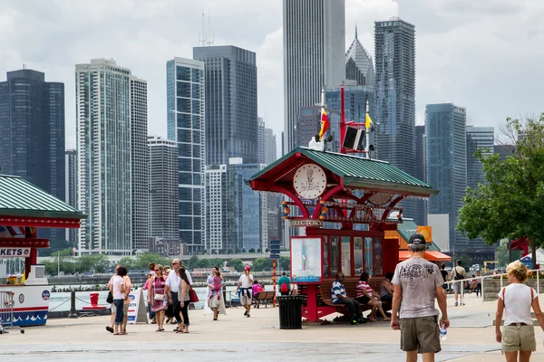 Chicago manzarası — Stok fotoğraf